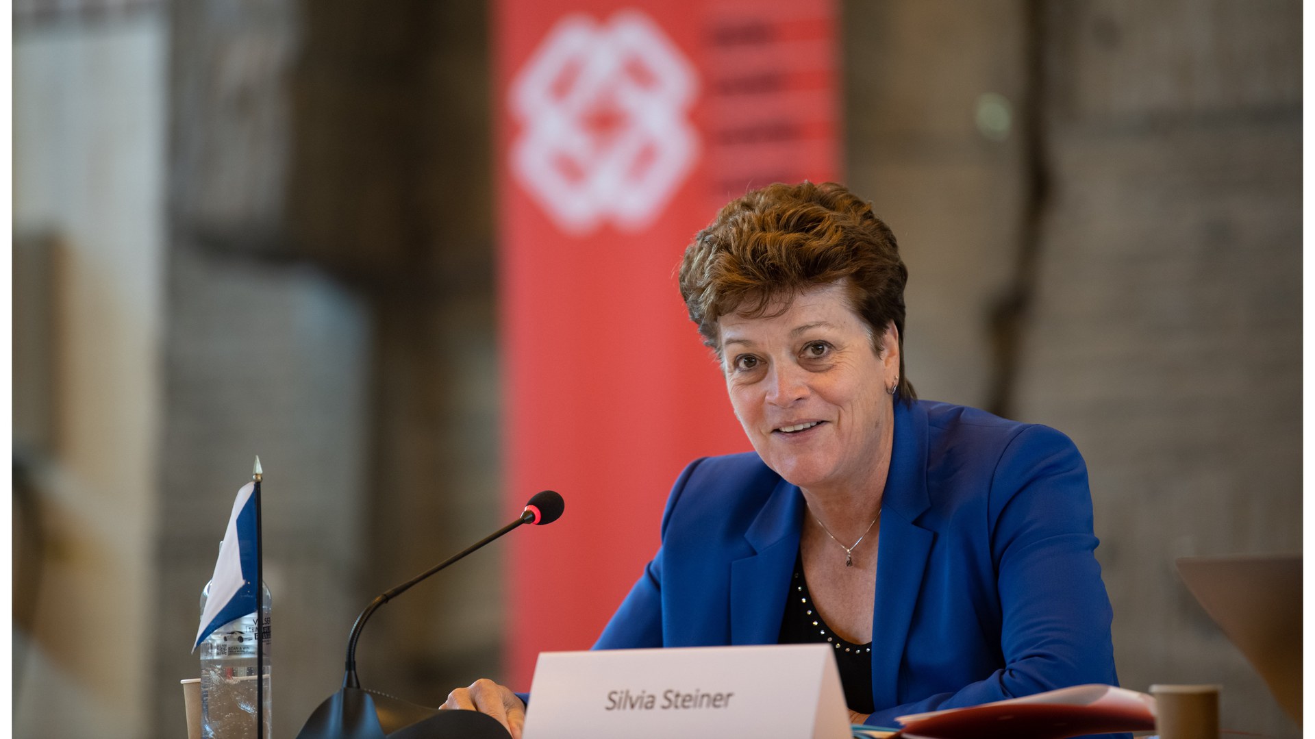 EDK Präsidentin Regierungsrätin Silvia Steiner